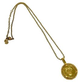 Collana Christian Dior Vintage Motivo Moneta