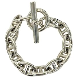HERMES Vintage Chaine d'Ancre TGM 12-link Charm Bracelet - Hermès