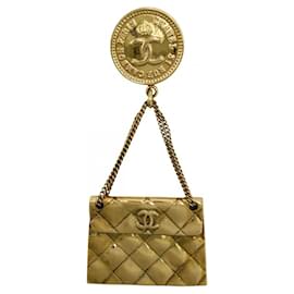 Spilla Chanel Matelassé Oro