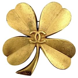 Spilla Chanel Vintage Clover