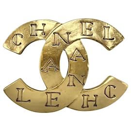 Spilla Chanel Vintage Gold