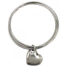 Tiffany & Co. Triple Strand Heart Bangle Bracelet