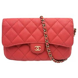 Chanel Matelassé Chain Wallet for Women