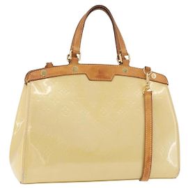 LOUIS VUITTON Bolso Monogram Vernis Blair MM 2way Perle LV Auth BA13598