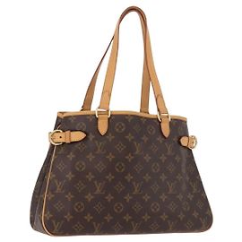 LOUIS VUITTON Monogram Batignolles Horizontal Tote Bag M51154 LV Auth 190082SAV