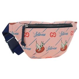 GUCCI x Jetson Marsupio in PVC Rosa 502095 Auth bs35751M