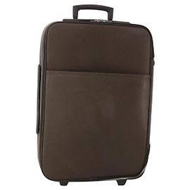 LOUIS VUITTON Taiga Pegas 55 Valigia Grizzly M23313 LV Auth 189034