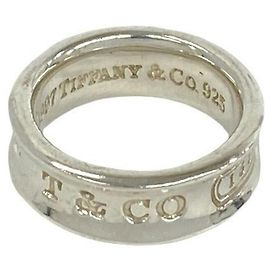 Tiffany & Co Tiffany Vintage Narrow Band Ring in Silber