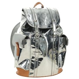 LOUIS VUITTON Mochila Monogram Miroir ChristopherPM Silver M58756 bs35728SAV