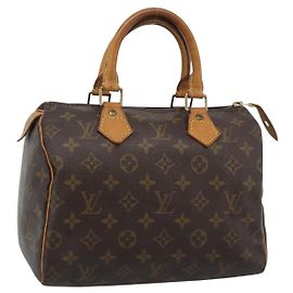 LOUIS VUITTON Monogram Speedy 25 Handtasche M41528 LV Auth 188603SAV