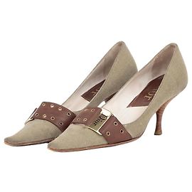 Dior by Galliano SS02 'Street Chic' Buckel Pumps