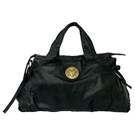 Gucci Hysteria Logo Hardware Ribbon Motif Lederhandtasche