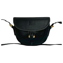 Borsa a tracolla in pelle con logo Anagram inciso LOEWE Vintage - Loewe