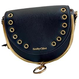See By Chloé Mara Borsa a tracolla in pelle blu navy - See by Chloé