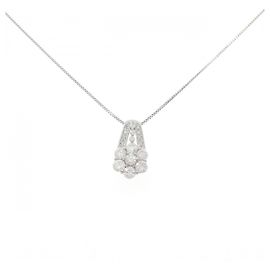 Autre Marque Collana in platino con diamanti PT900 PT850