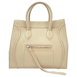 Céline Borsa Celine Luggage Nano Shopper - Beige