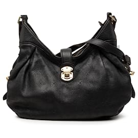 Louis Vuitton Black Monogram Mahina XS