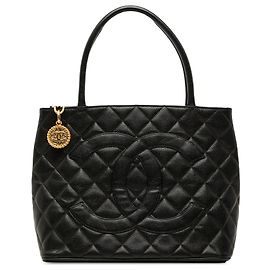 Tote Chanel Black Caviar Medallion