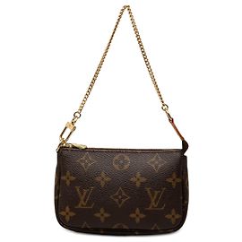 Louis Vuitton Brown Monogram Mini Pochette Accessoires