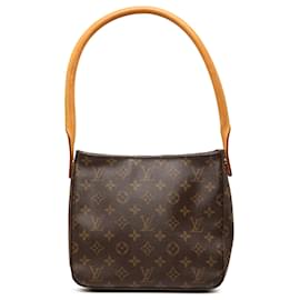 Louis Vuitton Marrón Monogram Looping MM