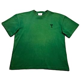 AMI Paris Ami de Coeur T-Shirt grün - Ami Paris