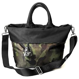 Borsa Tote Prada Camouflage