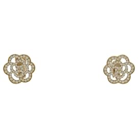 Orecchini Camellia Chanel in oro rosa 18K