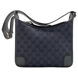 Borsa a tracolla nera Gucci