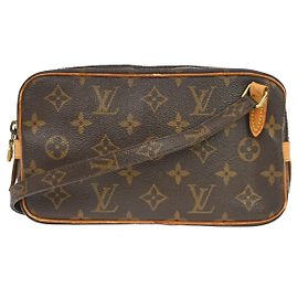 Louis Vuitton Pochette Marly Bandouliere Monogram Canvas medium