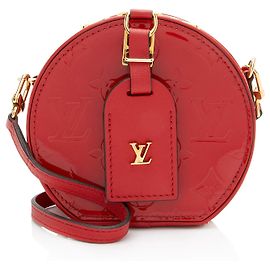 Louis Vuitton Monogram Vernis Boite Chapeau Mini Shoulder Bag