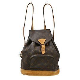 Louis Vuitton Vintage Montsouris Monogram Canvas MM