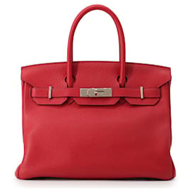 Borsa Hermes Birkin 30 Rouge Casaque - Hermès