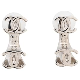 Orecchini a lobo Chanel Silver