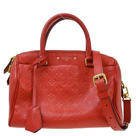 Louis Vuitton Speedy Bandouliere NM Monogram Empreinte Leather 25