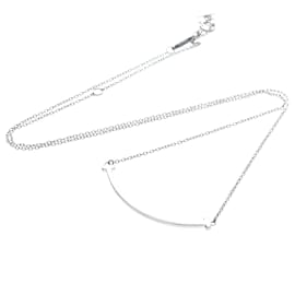 Pendente T Smile Tiffany & Co. in oro bianco 18K Small