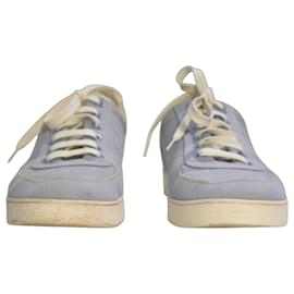 Louis Vuitton Rivoli Sneakers in Denim Monogram Blu