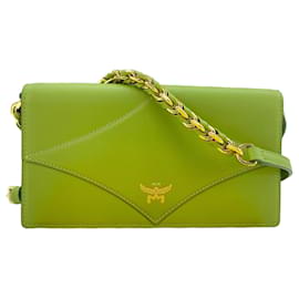 Pochette 2-Way MCM in verde