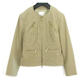 Céline Celine Jacke aus Baumwollmischung in Beige