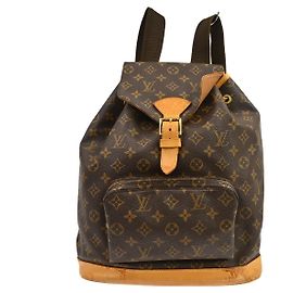 Louis Vuitton Vintage Montsouris Monogram Canvas GM