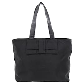 Borsa Tote in Nylon Nero Prada