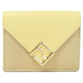 Fendi FF Diamond Ledergeldbörse