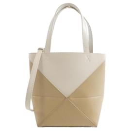 Mini borsa tote Loewe Puzzle Fold