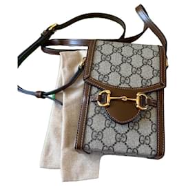Gucci Horsebit 1955 Mini Borsa GG Supreme & Pelle
