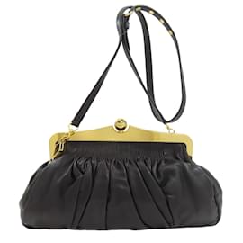 Borsa a tracolla Miu Miu in pelle di vitello con logo