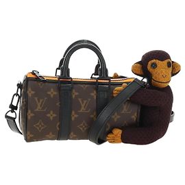 LOUIS VUITTON Monogram Monkey Puppet Keepall XS Bag M80118 LV Auth 189754SM