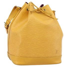 Borsa a tracolla LOUIS VUITTON Epi Noe Tassili Yellow M44009 LV Auth ka5048