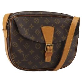 LOUIS VUITTON Monogram Jeune Fille GM Shoulder Bag M51225 LV Auth 189527
