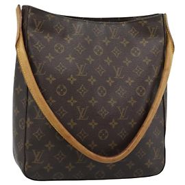 LOUIS VUITTON Bolso de Hombro Monogram Looping GM M51145 LV Auth ka5000