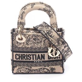 Christian Dior Dior LADY D-LITE Mini 2-Way Handbag