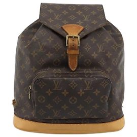 Louis Vuitton Vintage Montsouris Monogram Canvas GM